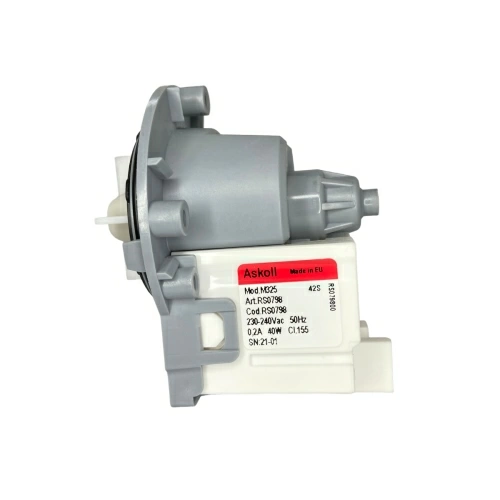 Насос для стиральной машины Askoll M325 RS0798, 40W, 3 винта, фишка назад