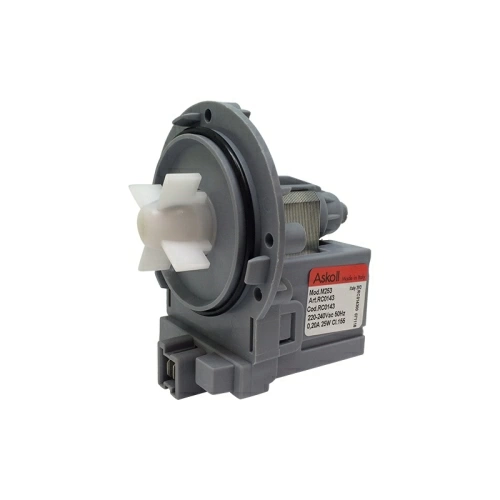Насос для стиральной машины Askoll M253 25W 3 винта, клеммы вперед