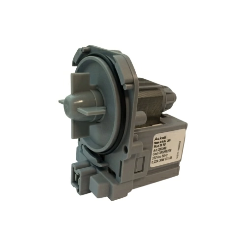 Насос для стиральной машины Askoll M50 30W 3 защелки, фишка вперед