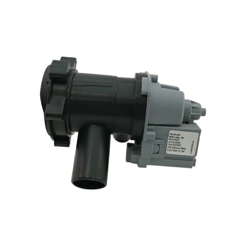 Насос для стиральной машины с улиткой в сборе Askoll M221 30W 3 защелки, фишка вперед