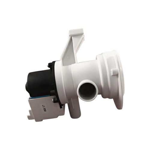 Насос для стиральной машины с улиткой в сборе Whirlpool 34W 3 винта, клеммы назад