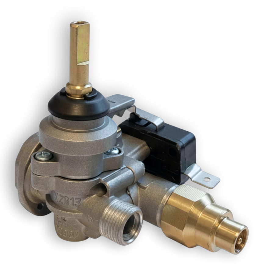 Газовый клапан для варочной панели, 65 mbar (0,99)